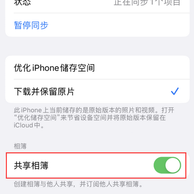 陇西苹果手机维修分享在iPhone上找不到共享相簿怎么办 